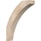 Ekena Millwork 5 1/2"W x 24"D x 30"H Thorton Smooth Knee Brace, Douglas Fir BRC06X24X30THR00SDF - alternate 1